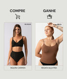 Compre Biquíni Modelador Ganhe Regata Modeladora (Alça Fina)