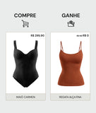 Compre Maiô Modelador Ganhe Regata Modeladora (Alça Fina) - Exclusivo