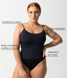 Compre Regata Modeladora (Alça Larga) Ganhe Regata Modeladora (Alça Fina)