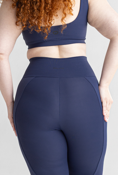 LipLegging com Bolso azul marinho - 5