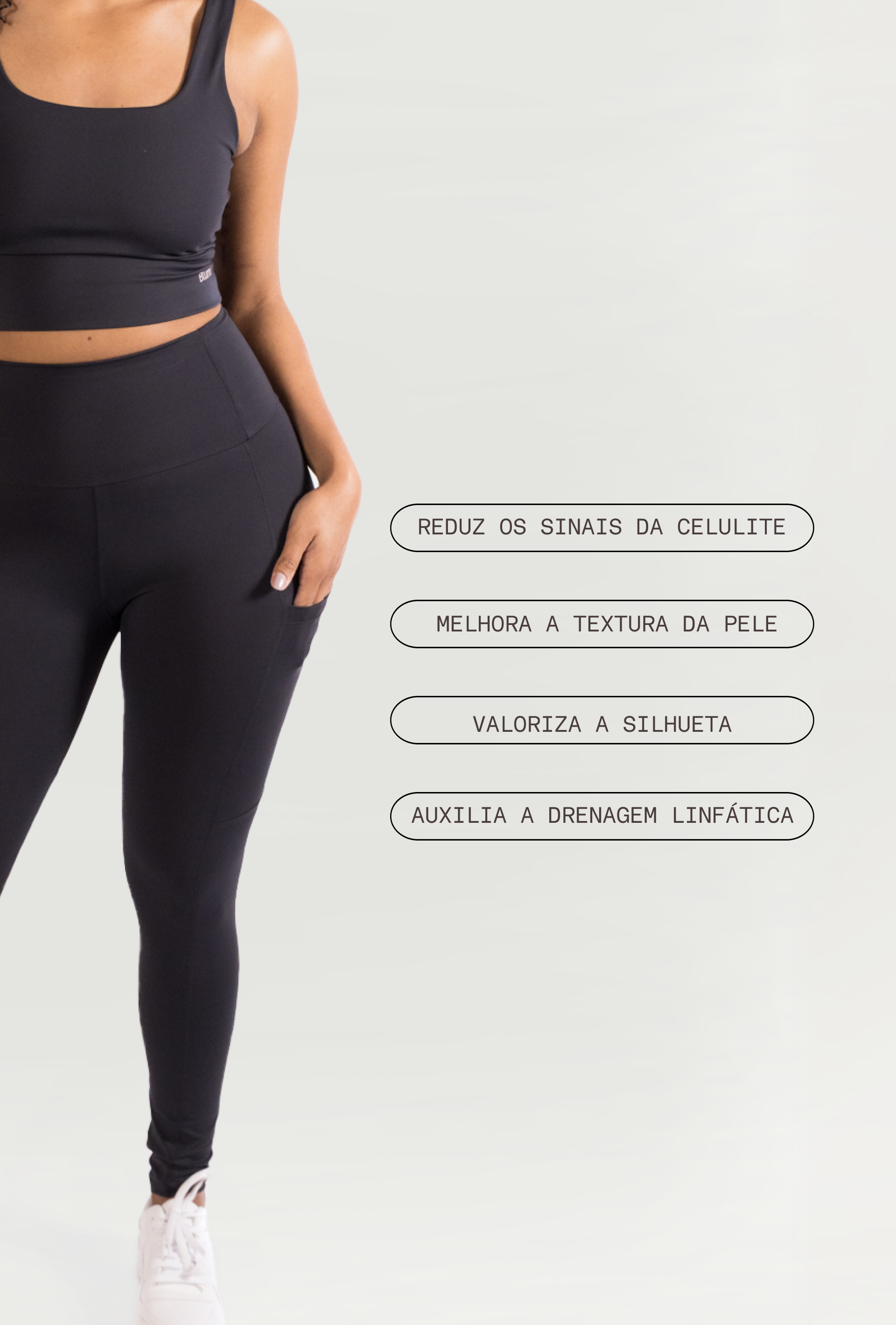 Legging Anticelulite preta - 7