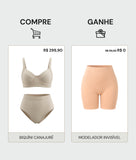 Compre Biquíni Canajurê Ganhe Modelador Invisível - Exclusivo