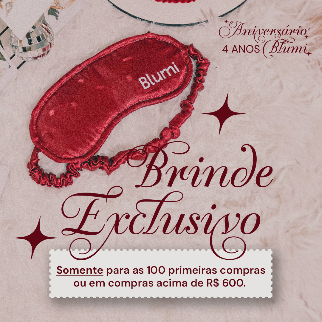 Máscara de olhos (brinde)
