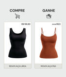 Compre Regata Modeladora (Alça Larga) Ganhe Regata Modeladora (Alça Fina) - Exclusivo