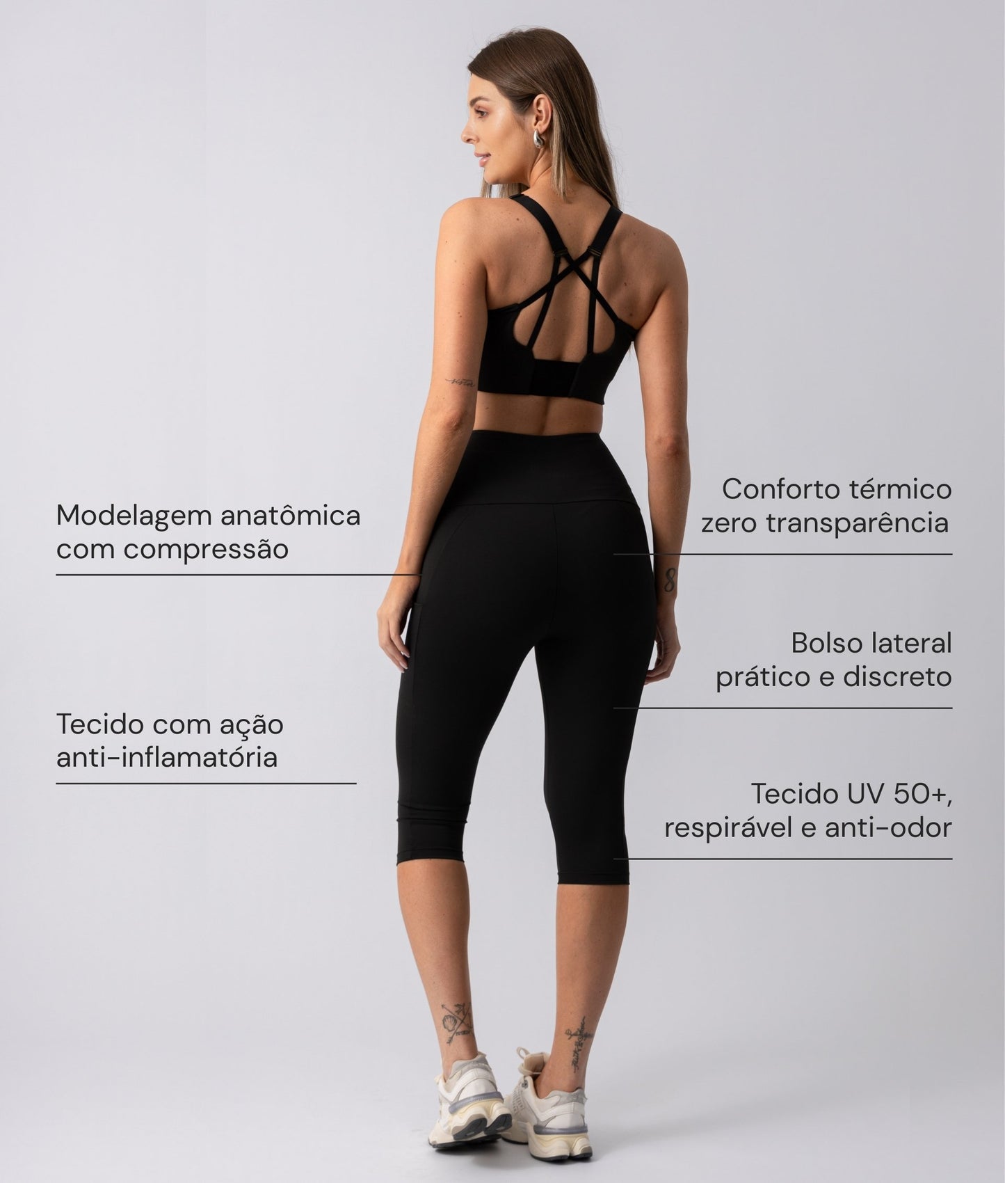 Calça Corsário - Limpa Estoque.