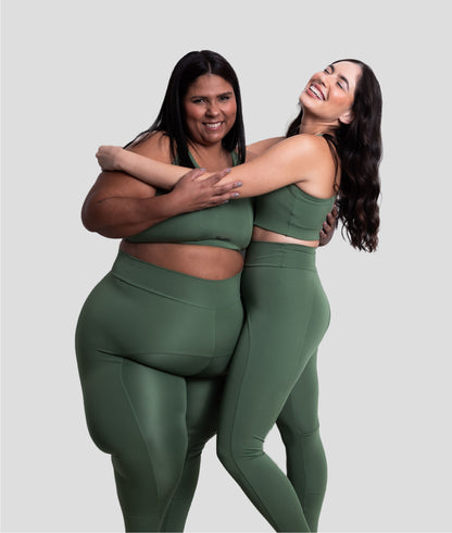 Kit - LipLegging + Top de Alta Sustentação