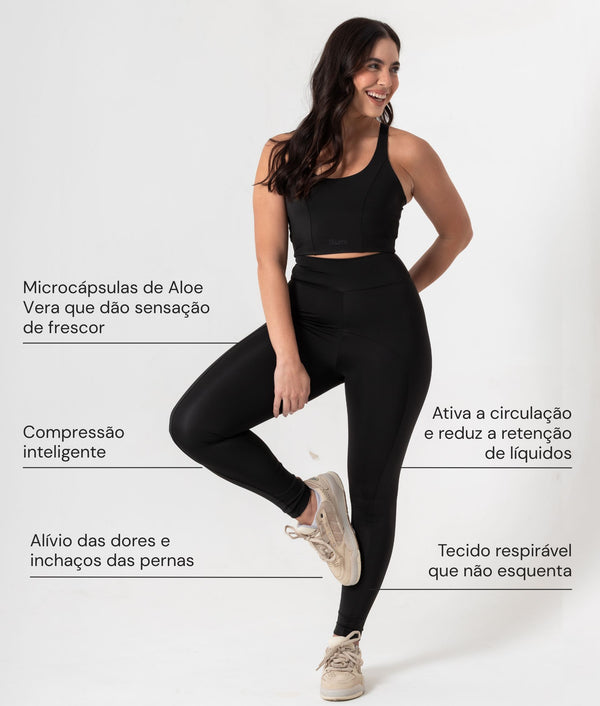 Kit - LipLegging + Top de Alta Sustentação