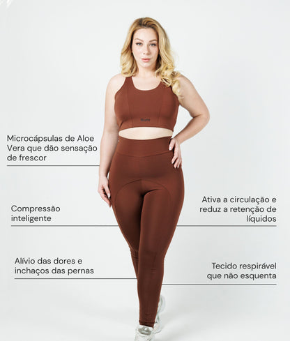 Kit - LipLegging + Top de Alta Sustentação