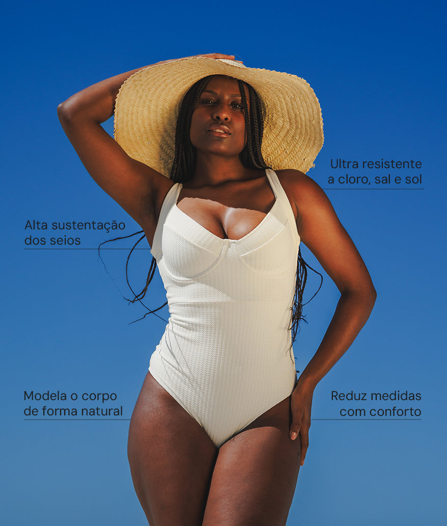 Maiô Modelador - Coleção Canajurê