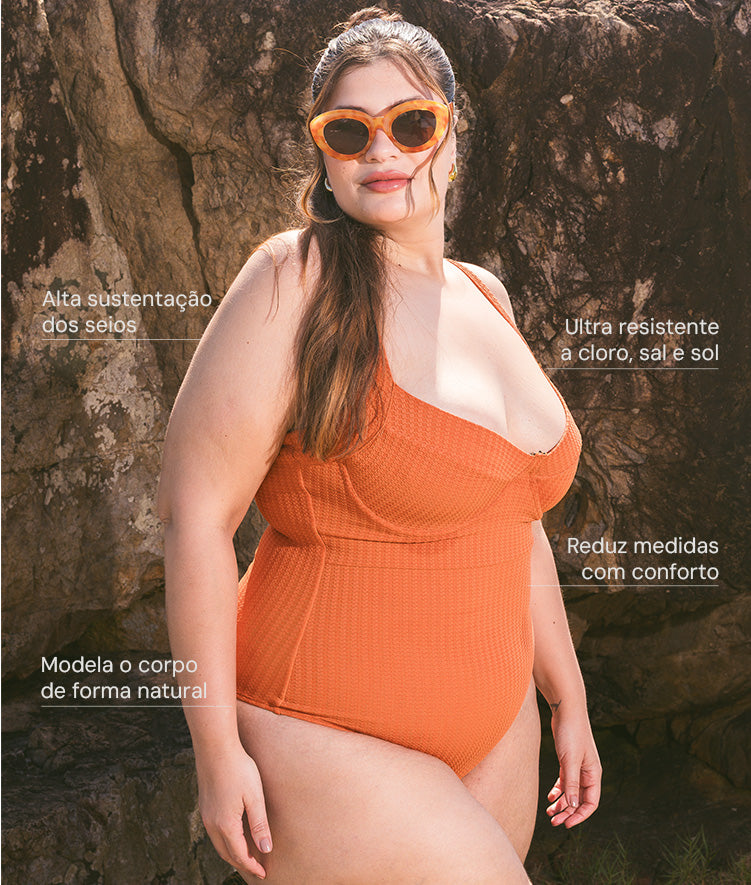 Maiô Modelador - Coleção Canajurê