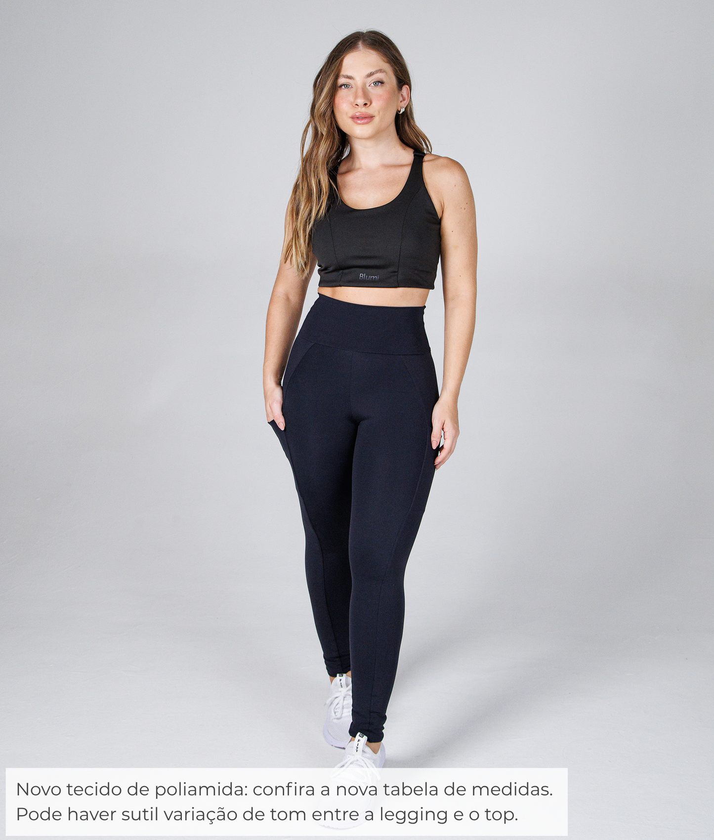 LipLegging com Bolso - Fecha Mês