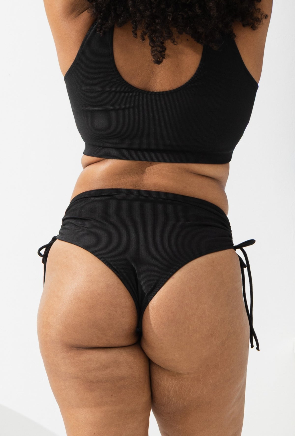 Calcinha Biquíni Sustentação Preto