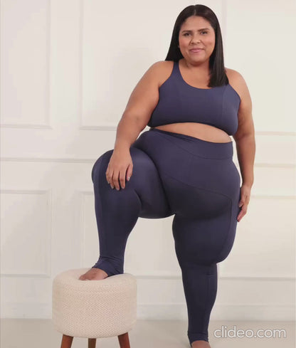 Kit - LipLegging + Top de Alta Sustentação